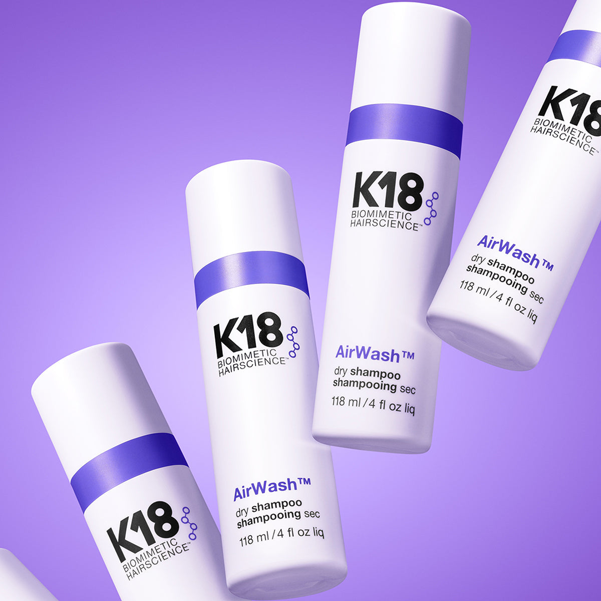 AirWash™ Dry Shampoo.