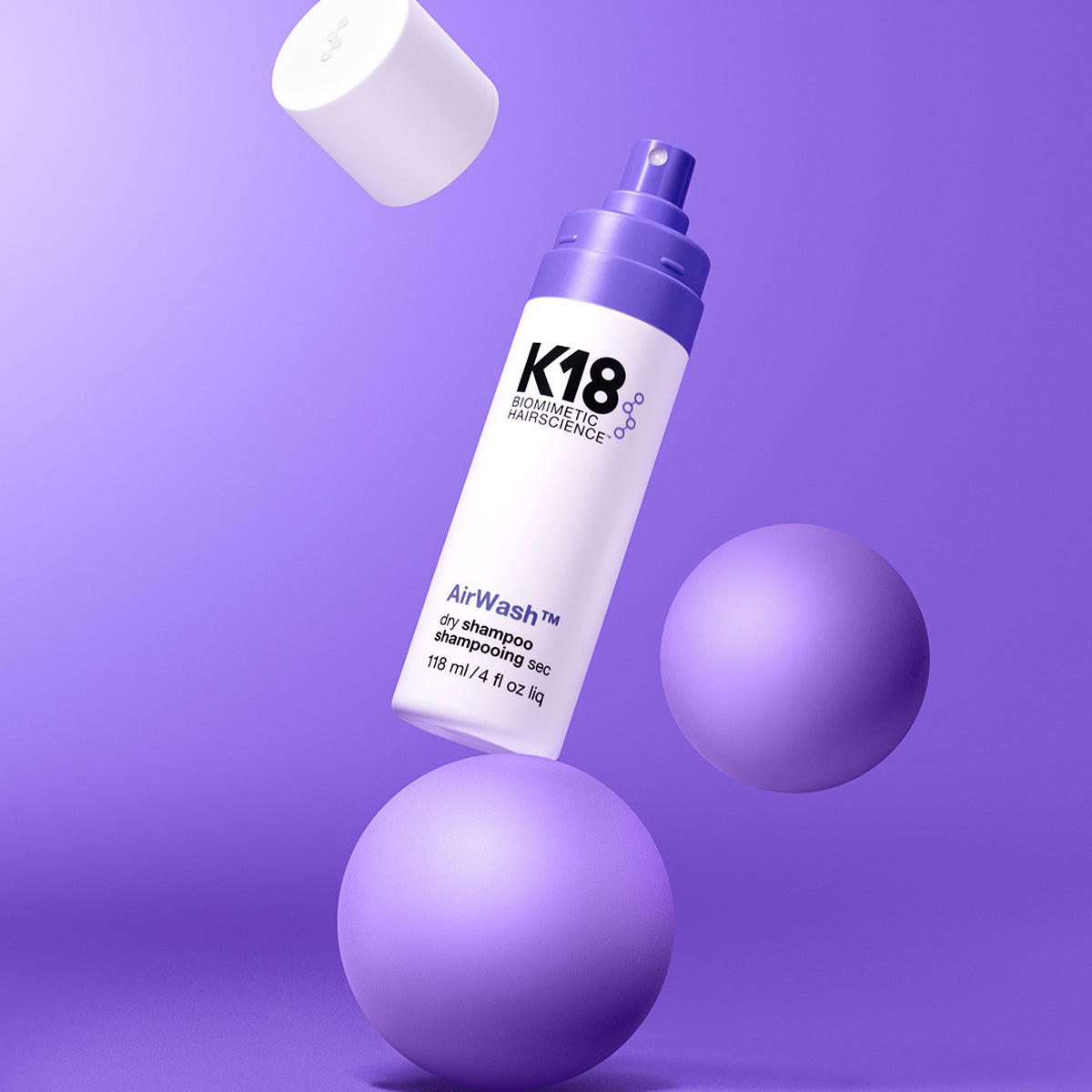 AirWash™ Dry Shampoo.